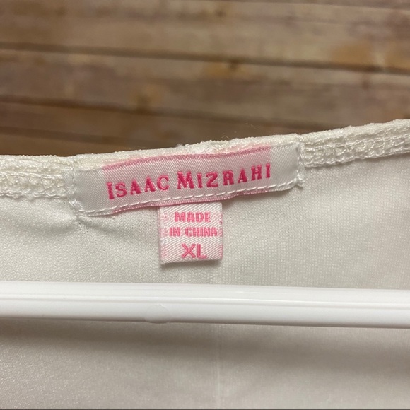 NWT Isaac Mizrahi lace eyelet scoop neck dress - Picture 7 of 11